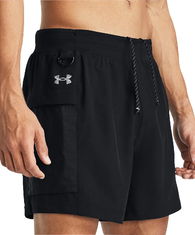 Versatile Men's ShortsUnder Armour Launch Trail 5 Inch Mens Running Shorts - Black