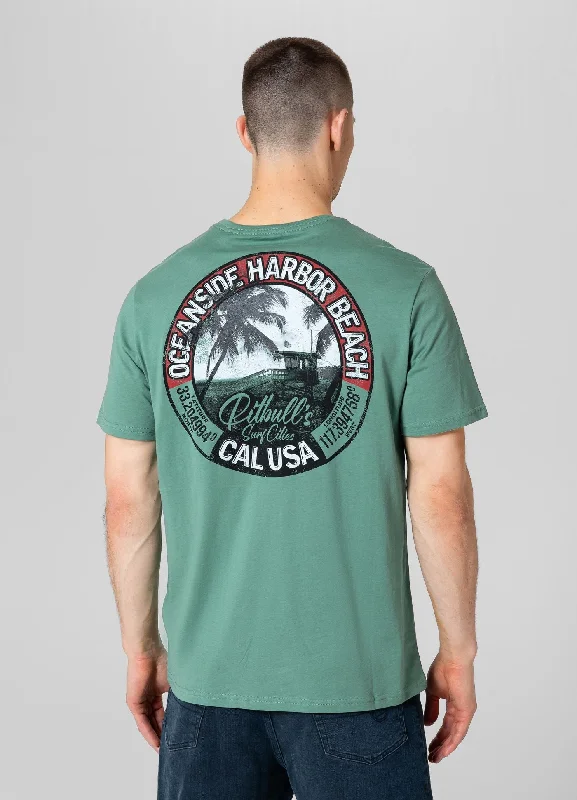 Men's Shirts with Embellished SleevesMen's T-Shirt OCEANSIDE - Mint