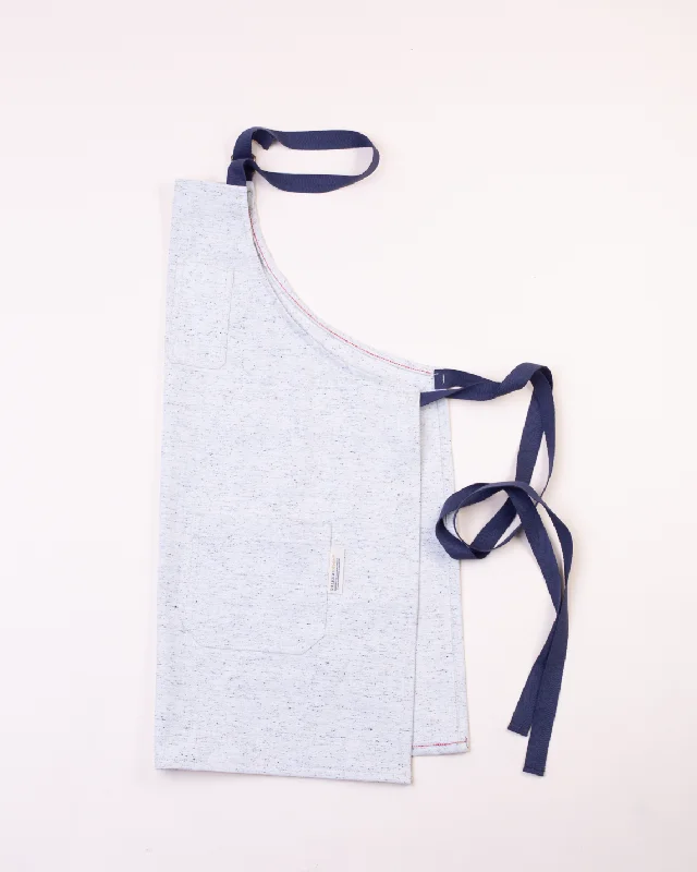Men's Jeans with a Distressed LookPatch Pocket Apron | Heather Denim