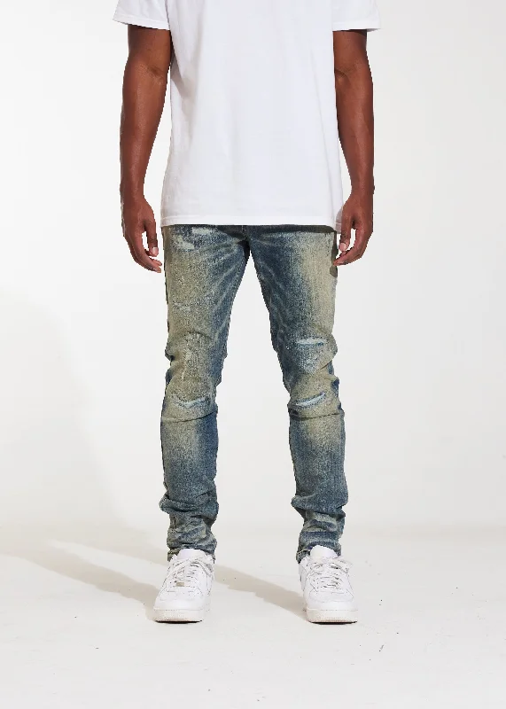 Men's Jeans with RipsAtlantic Denim (Indigo Sand)