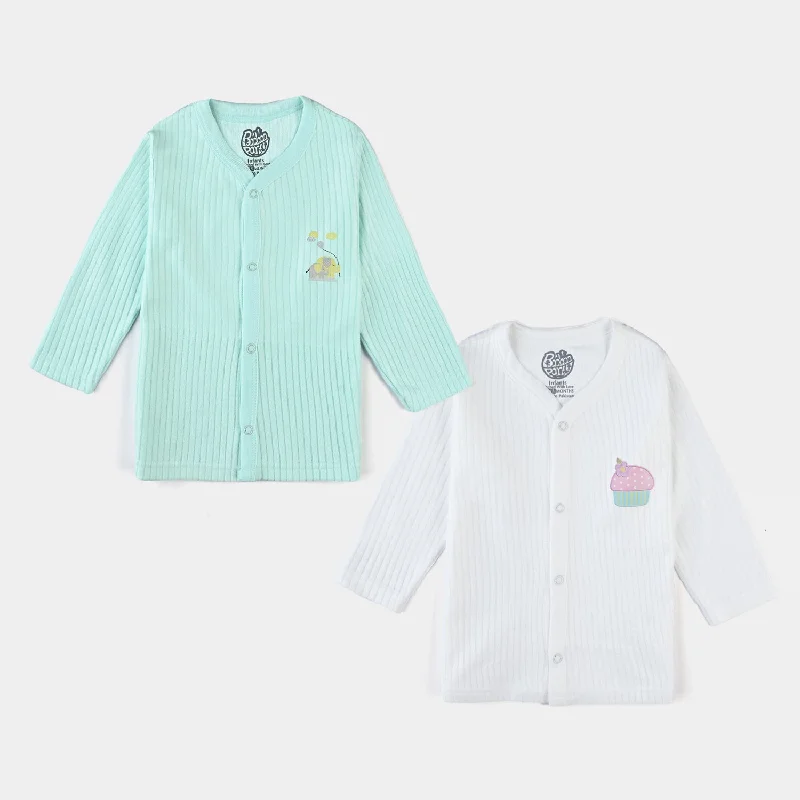 Men's Flowy Shirts for a Relaxed LookPack OF 2 Infant F/s T-shirts-W.Green