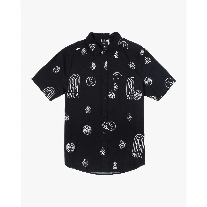 Men's Shirts for Beach OutingsRVCA Hippy Bits Short Sleeve Tee
