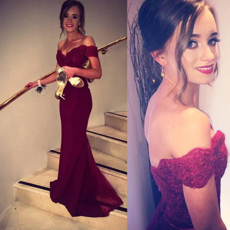 women's curve-hugging dressesBurgundy Prom Dress Lace Long Evening Formal Wedding Party Dresses LP321 women's curve-hugging dressesBurgundy Prom Dress Lace Long Evening Formal Wedding Party Dresses LP321