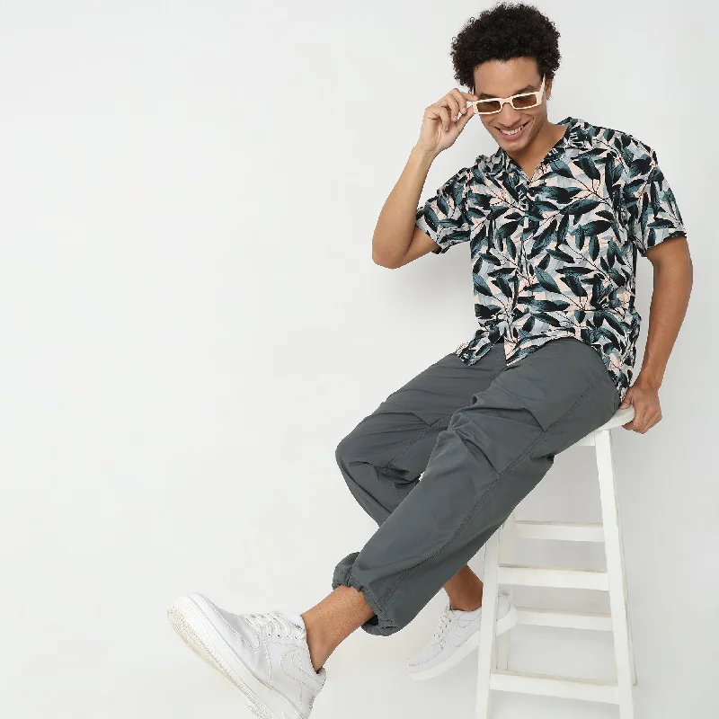 Men's Floral Print Shirts for Spring and SummerRetreat™ Shirts - 100% Rayon Regular Fit Printed Cuban Collar Shirt Men's Floral Print Shirts for Spring and SummerRetreat™ Shirts - 100% Rayon Regular Fit Printed Cuban Collar Shirt