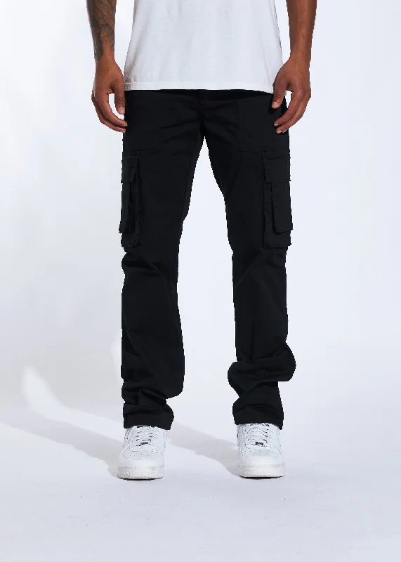 Leather Patch Men's JeansAllen Cargo Denim