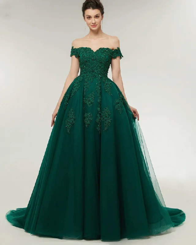 women's work dressesLace Off the Shoulder Emerald Green Prom Dress Ball Gown Evening Formal Wear ,Women Wedding party Dress PL07041 women's work dressesLace Off the Shoulder Emerald Green Prom Dress Ball Gown Evening Formal Wear ,Women Wedding party Dress PL07041