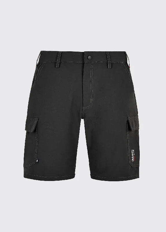 Men's Pants with Logo EmbossmentsImperia Mens Technical Shorts - Graphite