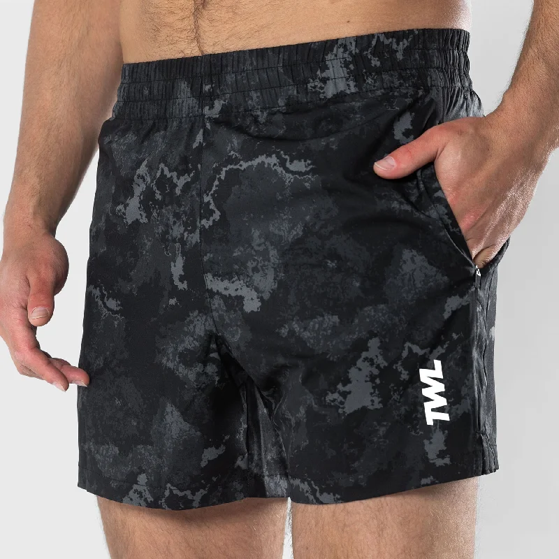 Men's Pants with Slant PocketsTWL - MEN'S REP SHORTS 5" - BLACK ONYX