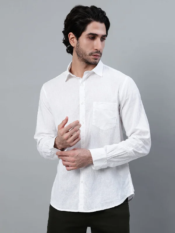 Men's Sleeveless Shirts for Summer ComfortMen's White Solid Full Sleeve Casual Shirt Men's Sleeveless Shirts for Summer ComfortMen's White Solid Full Sleeve Casual Shirt
