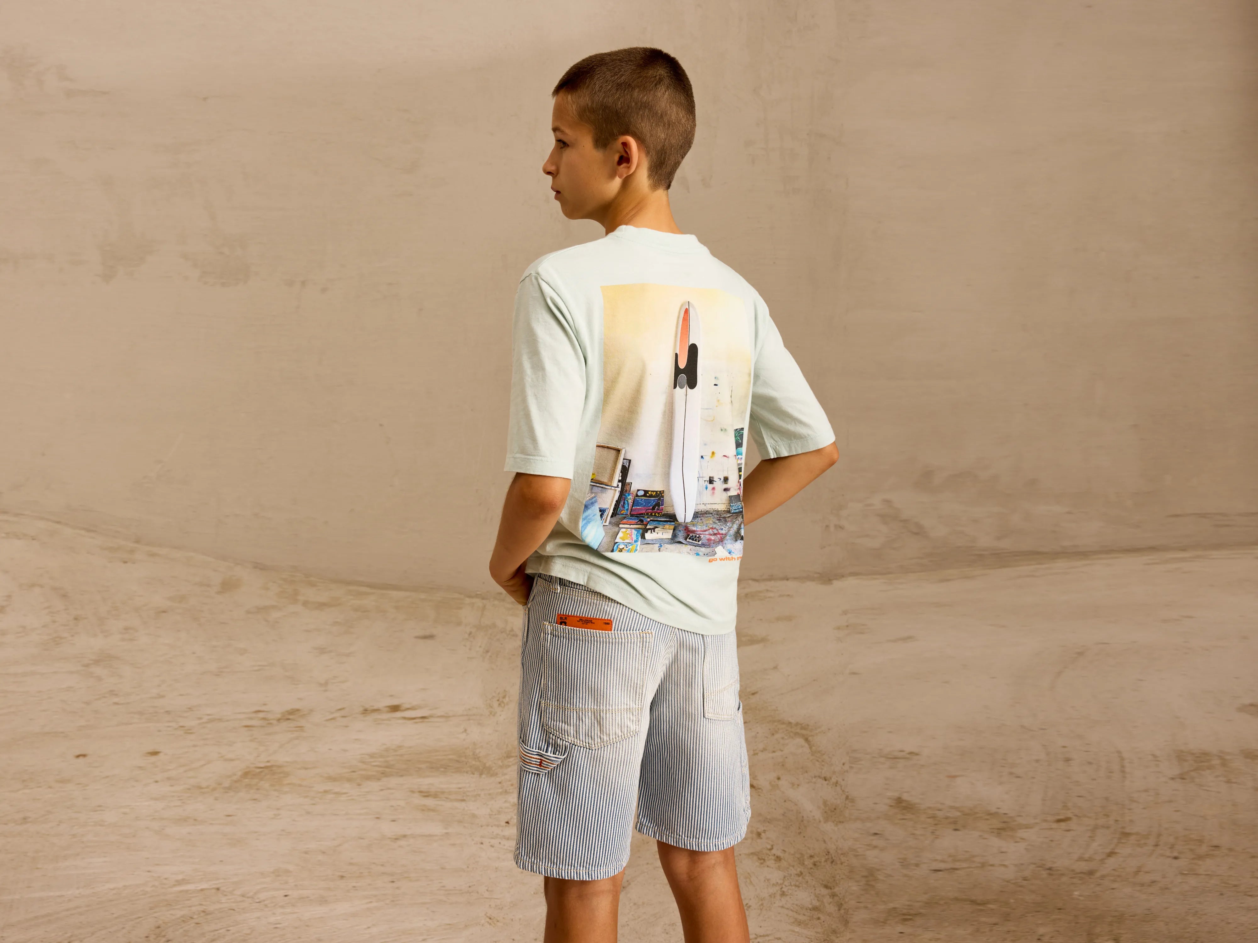 Men's Casual Shirts for Everyday WearMilow short-sleeve t-shirt (251 / B / AQUA)