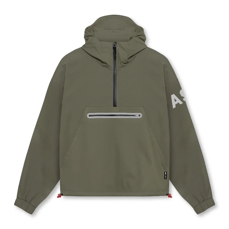 Versatile Men's Pea Coats0717. Weather-Ready Anorak Jacket  - Olive