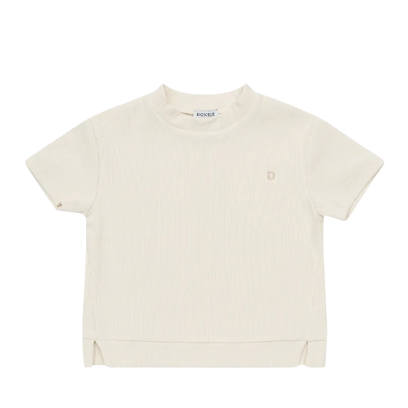 Men's Shirts with Ruffled HemlinesMiro T-Shirt | Soft Lily