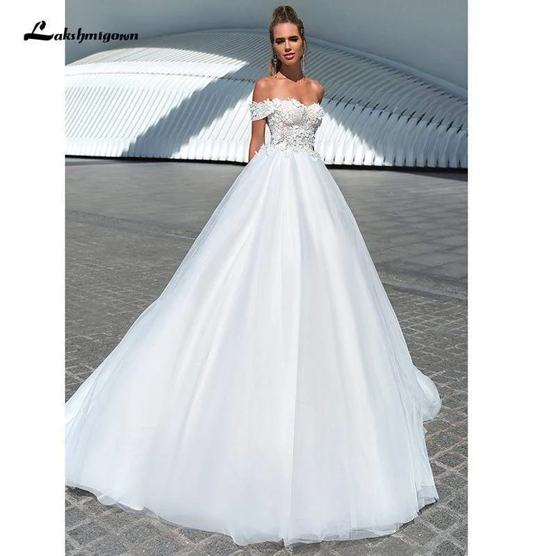 Peplum Hem DressLakshmigown A-Line Weddding Dresses Sweetheart Off Shoulder Backless Appliqued 2021 New Design Fashion Floor Length Bridal Gowns Peplum Hem DressLakshmigown A-Line Weddding Dresses Sweetheart Off Shoulder Backless Appliqued 2021 New Design Fashion Floor Length Bridal Gowns