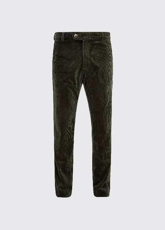 Men's Drawstring Pants for AdjustabilityStride Men's Corduroy Trousers 87cm inseam - Olive Men's Drawstring Pants for AdjustabilityStride Men's Corduroy Trousers 87cm inseam - Olive