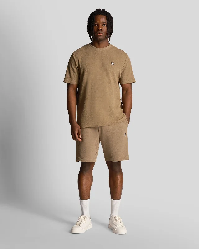 Men's Pants with Hidden ButtonsUtility Sweat Shorts