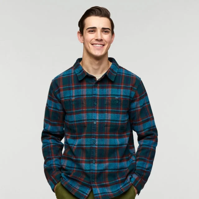 Comfortable Men's Flannel ShirtsMen's Mero Organic Flannel Shirt