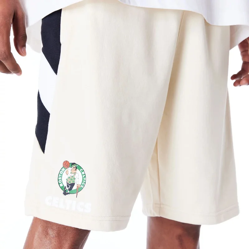 Men's Patterned Pants with StripesBoston Celtics NBA Panel Stone Oversized Shorts