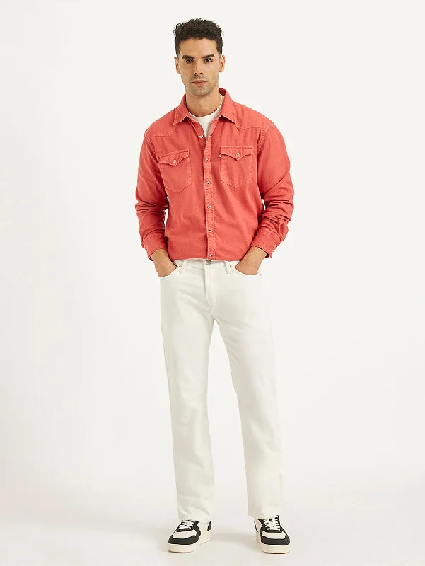 Comfortable Men's JeansMen's 511 Slim Fit White Jeans