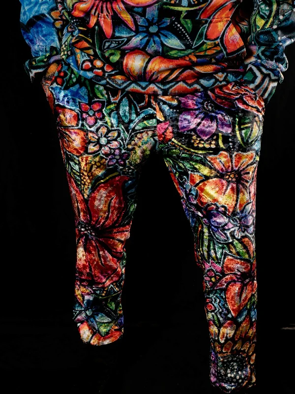Men's Pants with Logo EmbossmentsFlora De Laura Unisex Joggers