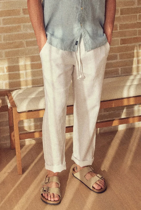 Men's Pants with Functional PocketsRiviera Linen Pant