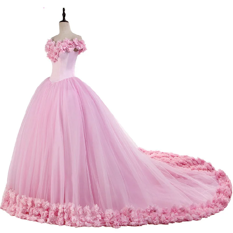 Lace DressSiaoryne LP1008 Ball Gown Quinceanera Dresses Pink Flowers Debutante Gown Sweet 16 Dresses Lace DressSiaoryne LP1008 Ball Gown Quinceanera Dresses Pink Flowers Debutante Gown Sweet 16 Dresses