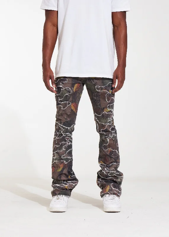 Classic Blue Men's JeansTimber Stacked Flare Denim