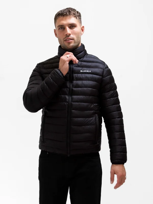 Men's Coats for Cold WeatherLucas Lightweight Puffer Jacket - Black