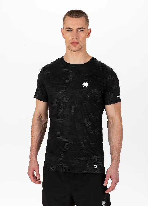 Men's Shirts with Patchwork SleevesT-Shirt Mesh Performance Pro plus Net Camo II