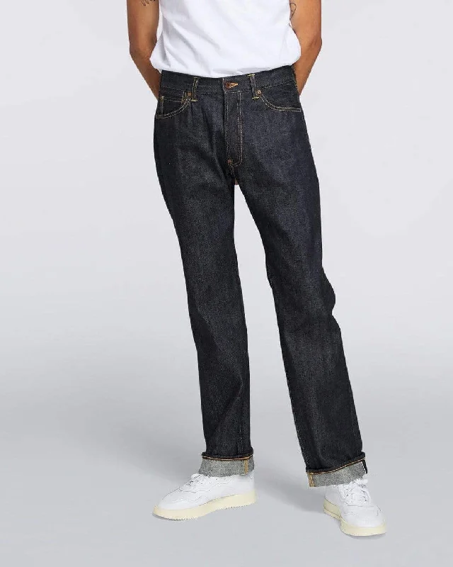 Sustainable Men's JeansEdwin Nashville Loose Mens Jeans - 14oz Red Listed Selvage Denim / Blue Unwashed