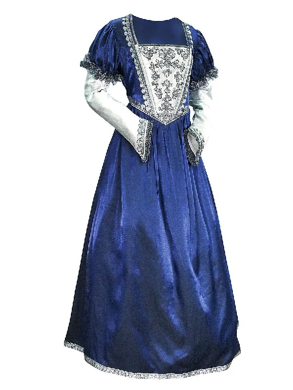 Scoop-Neck DressQueen Maria Stuart Gown