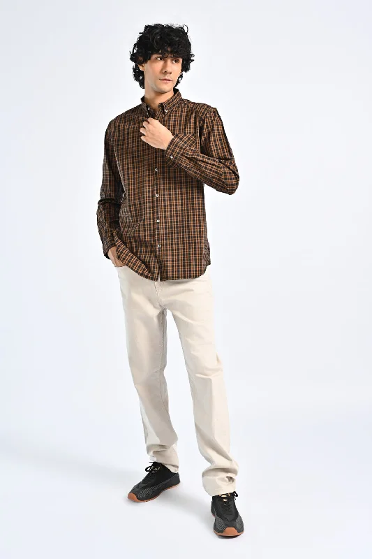 Men's Dressy Casual Shirts for Smart-Casual EventsCHECK SHIRT
