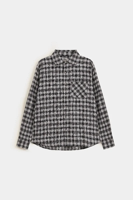 Men's Bold-Color Shirts for a Statement PieceCheckered Shirt