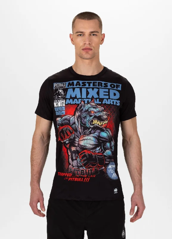 Solid-Colored Men's ShirtsT-Shirt Mesh Performance Pro plus Masters Of MMA