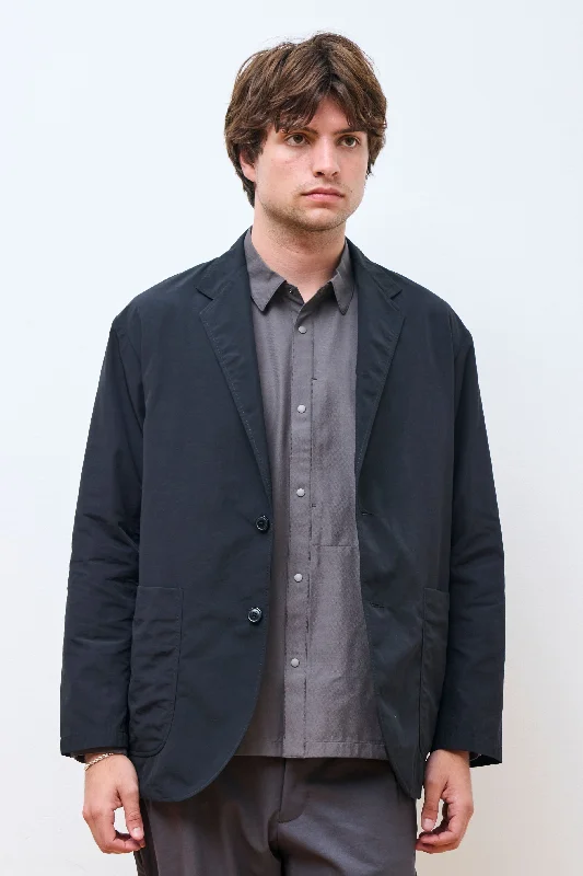 Men's Coats with ButtonsRelax Nylon 2B Jacket Black