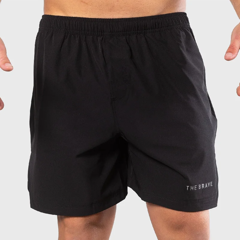Men's Tailored Pants for a Sharp AppearanceTHE BRAVE - CRUISER SHORT 3.0 - BLACK