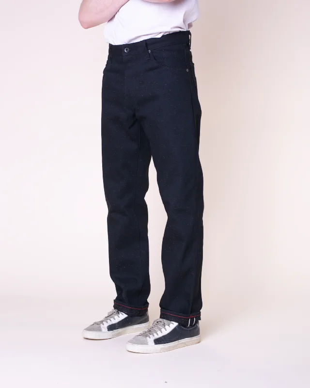 Flexible Stretch Men's JeansAlexander | Black Speck Selvage