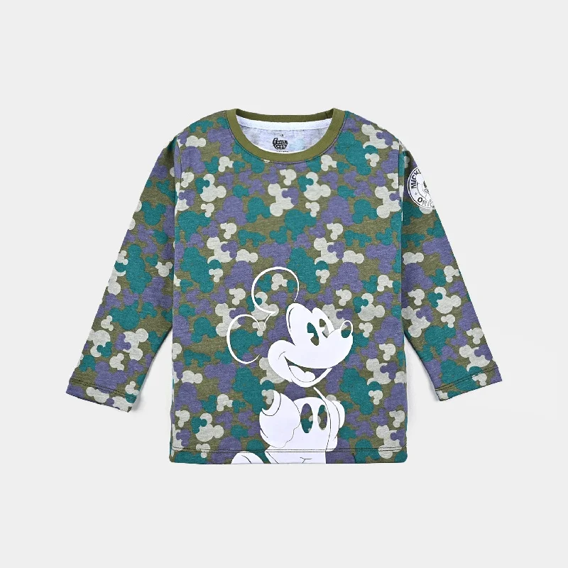 Men's Shirts with Wingtip CollarsBoys Cotton Jersey T-Shirt F/S Character
