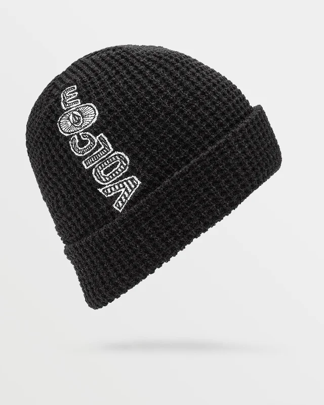 Jeans for Men with a Athletic BuildStone Bar Beanie - Black