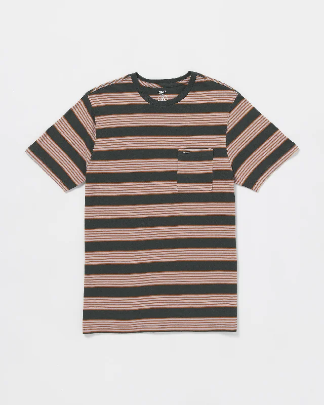 New Arrival Men's JeansSwingstone Crew Short Sleeve Shirt - Stealth
