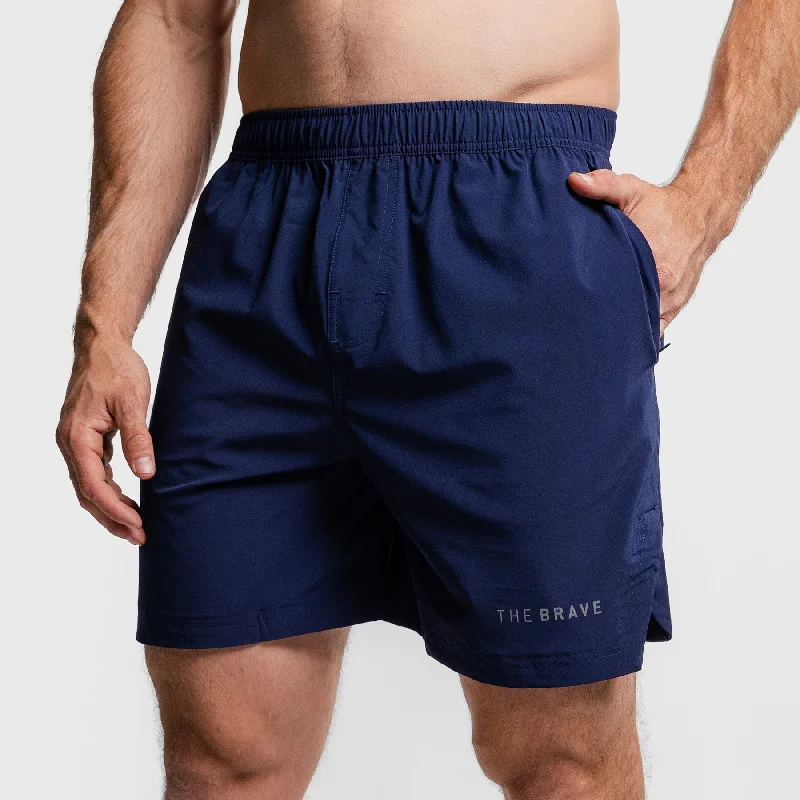 Men's Yoga Pants for FlexibilityTHE BRAVE - CRUISER SHORT 3.0 - DARK NAVY
