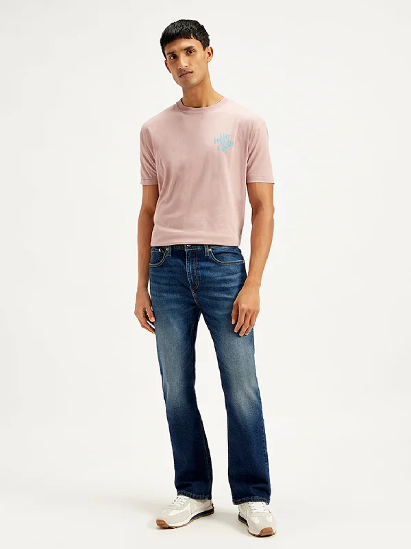 Baggy Men's JeansMen's 527 Slim Bootcut Fit Navy Jeans