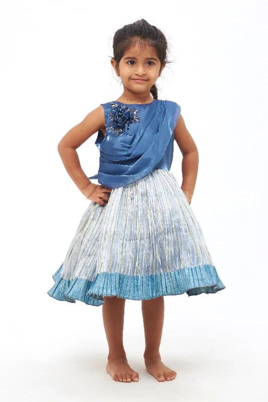 women's formal dressesFloral Cutwork & Sequin Embroidered Elegant Party Dress for Girls women's formal dressesFloral Cutwork & Sequin Embroidered Elegant Party Dress for Girls