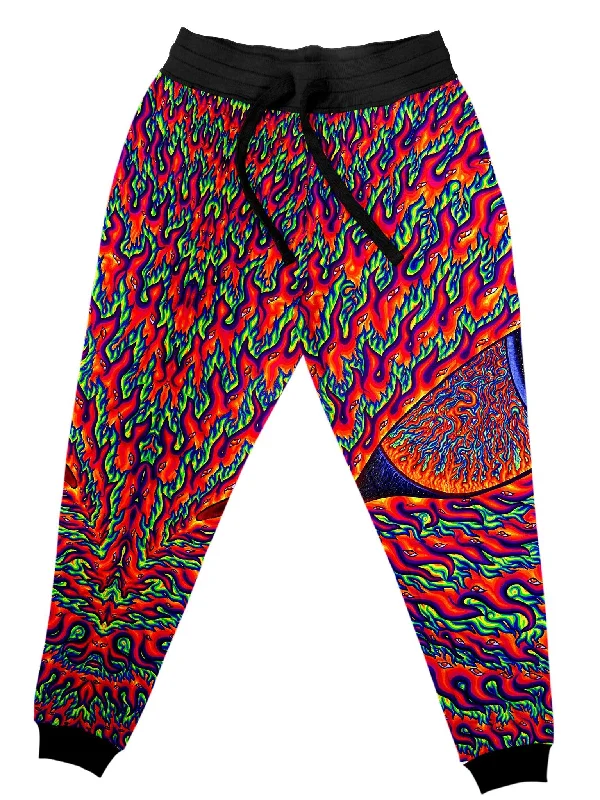 Layered Men's OverallsNeon Eye Of The Phoenix Unisex Joggers