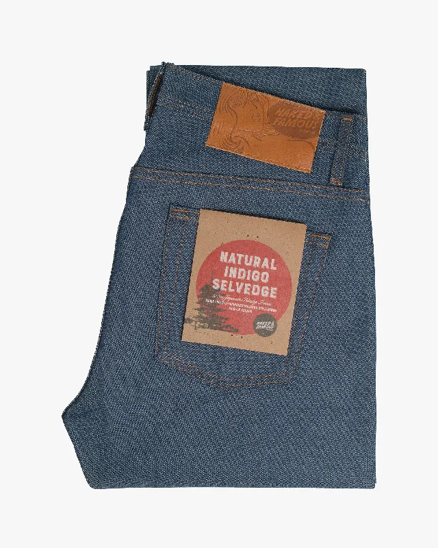 Designer Men's JeansNaked & Famous Denim Weird Guy Regular Tapered Mens Jeans - Natural Indigo Selvedge