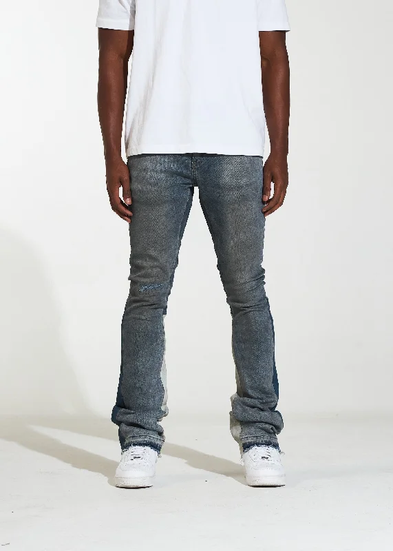 Men's Jeans in Unique PatternsArch Flare Denim (Indigo Rinse)