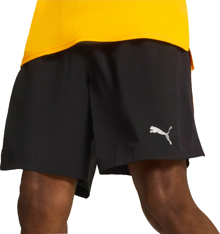 Men's Chino Shorts for Warm WeatherPuma Run Favourite Velocity 7 Inch Mens Running Shorts - Black Men's Chino Shorts for Warm WeatherPuma Run Favourite Velocity 7 Inch Mens Running Shorts - Black