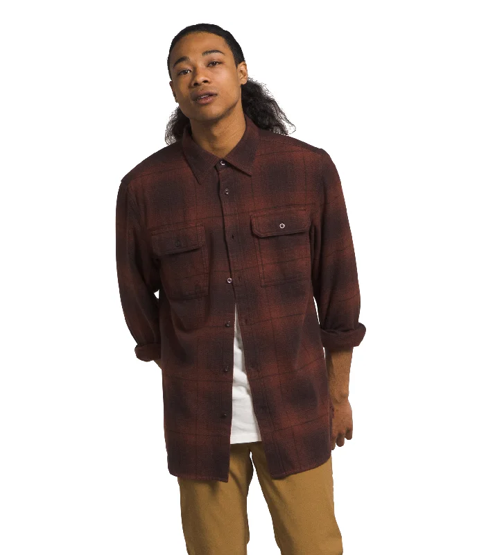 Coal Brown Medium Half Dome Shadow Plaid