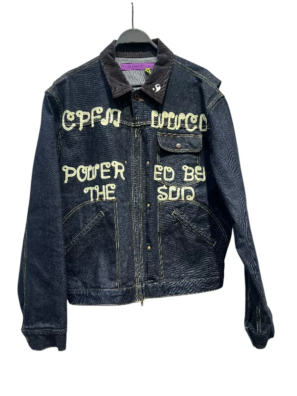 Cool Distressed Men's JeansCACTUS PLANT FLEA MARKET/HUMAN MADE/Denim Jkt/3/Denim/BLU/Graphic/ Cool Distressed Men's JeansCACTUS PLANT FLEA MARKET/HUMAN MADE/Denim Jkt/3/Denim/BLU/Graphic/