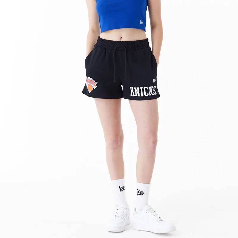 Men's Bike Shorts for CyclingNew York Knicks Womens NBA Team Logo Black Shorts