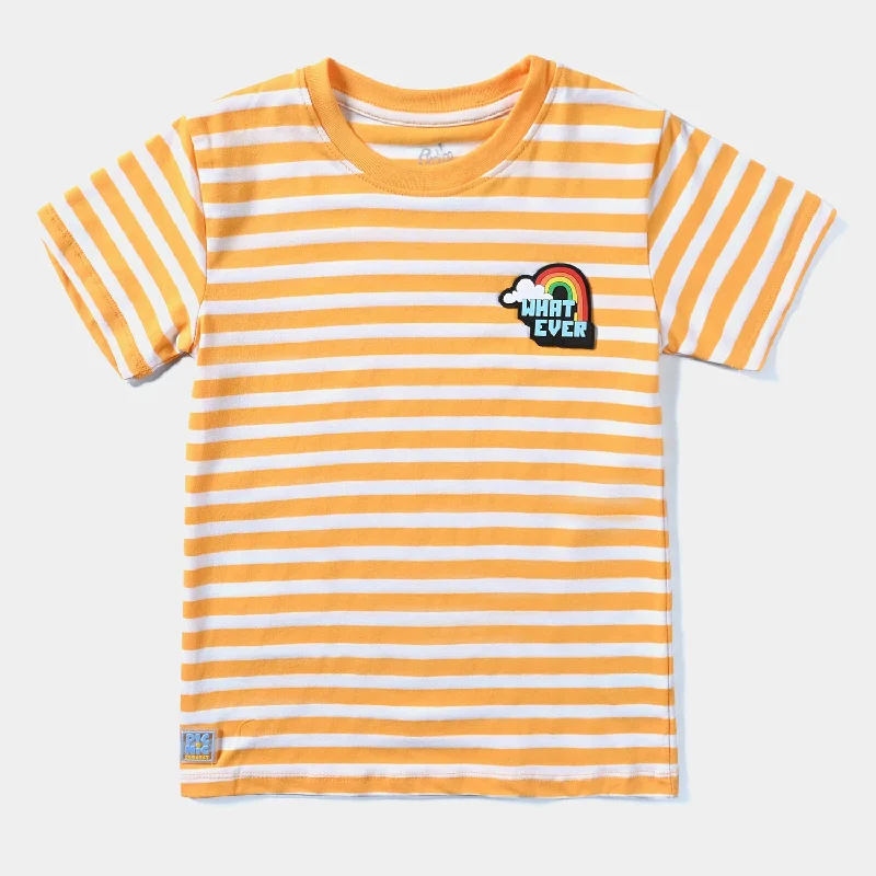 Men's Shirts with Logo EmbossmentsGirls Cotton Jersey T-Shirt H/S What Ever-Citrus Men's Shirts with Logo EmbossmentsGirls Cotton Jersey T-Shirt H/S What Ever-Citrus